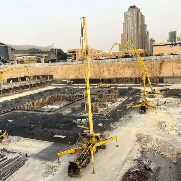 إسناد البناء للخرسانة الجاهزة